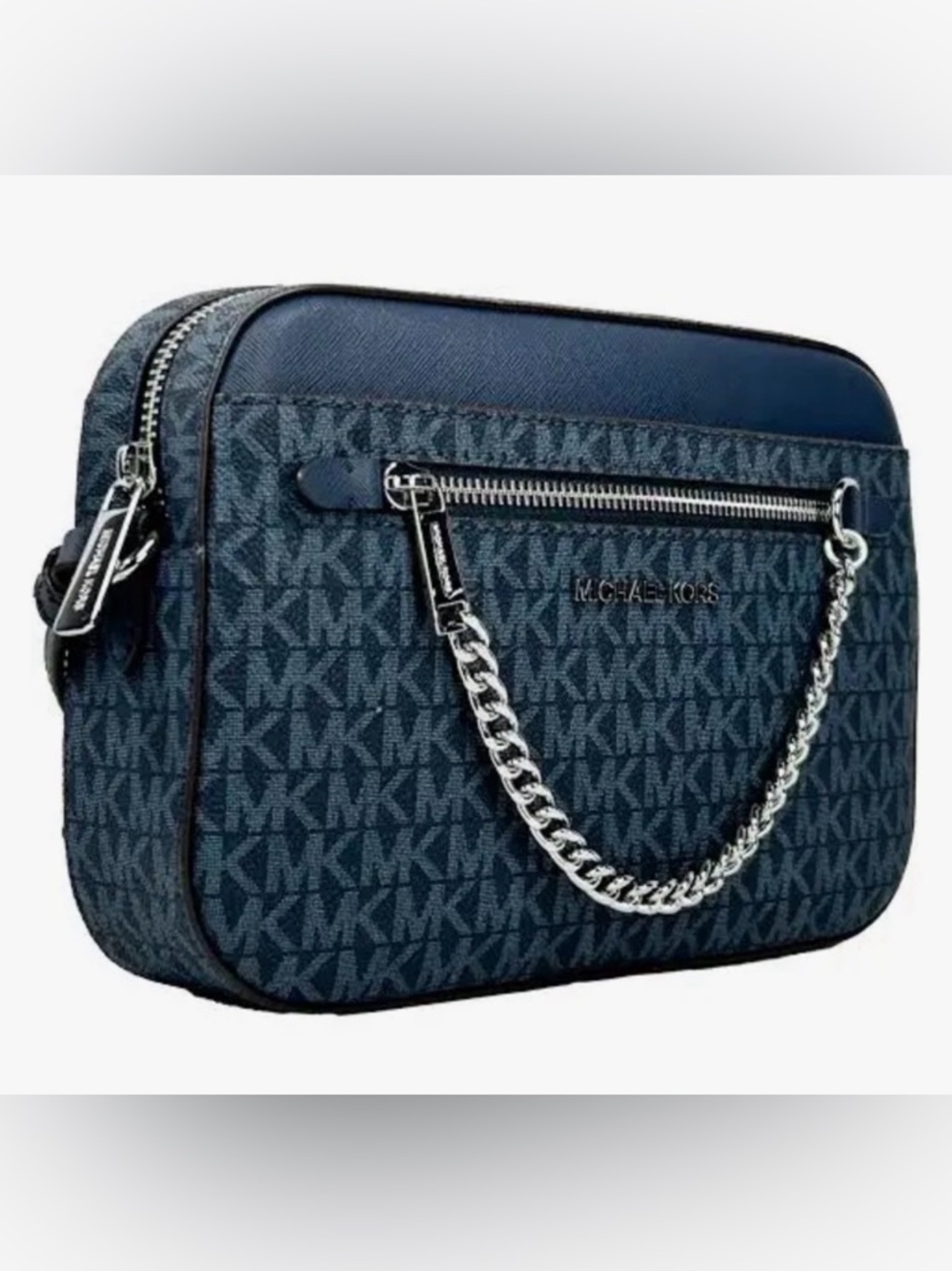 Michael Kors Large East West Signature Leather Crossbody NWT